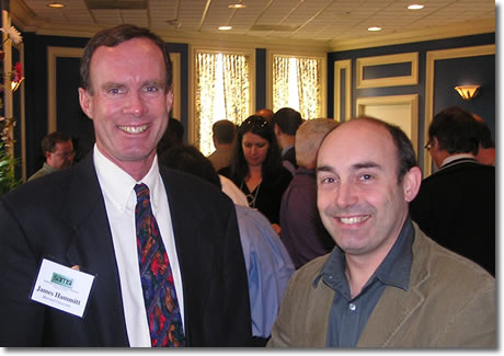 Professor Tim Bedford with James Hammitt of Harvard University