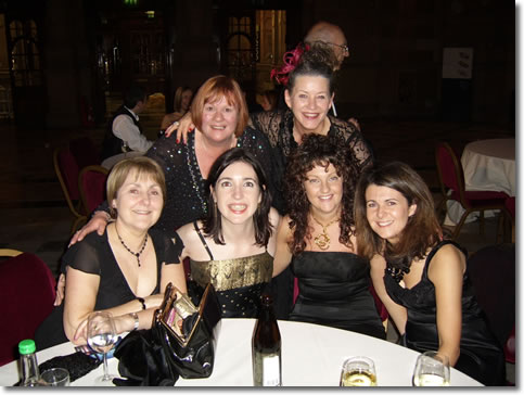 SBS staff at the annual graduation ball.