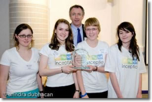 Young Enterprise Dunbartonshire best marketing strategy winners