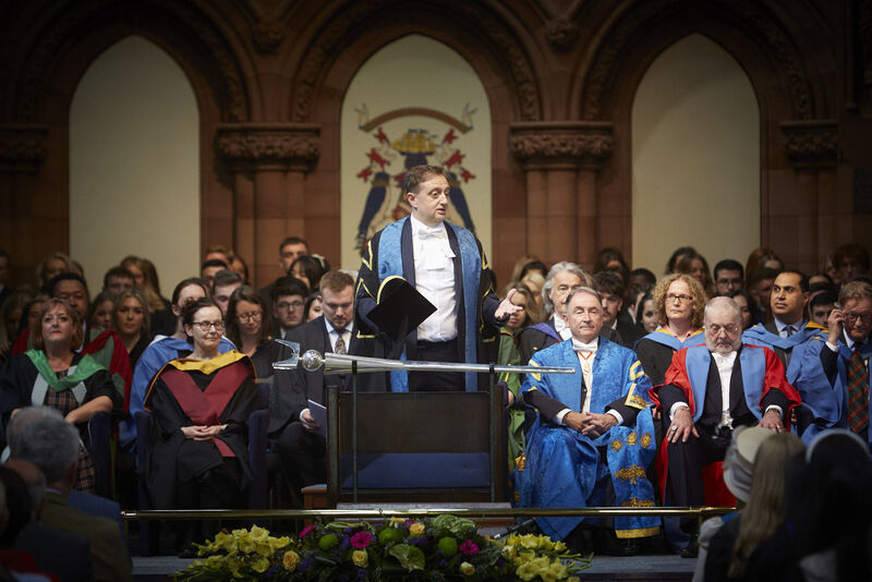Photo of the graduation ceremony