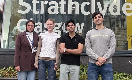 Group photo of the students