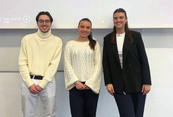 The GreenGlobal team, Adam, Ola and Anna