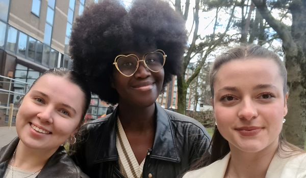 The Green Print team Natalia, Sophie and Kelly