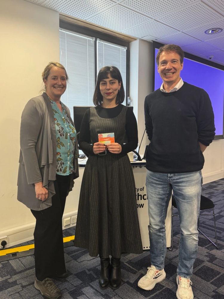 Professor Diane Martin, Irem Tastan, and Professor Christof Backhaus