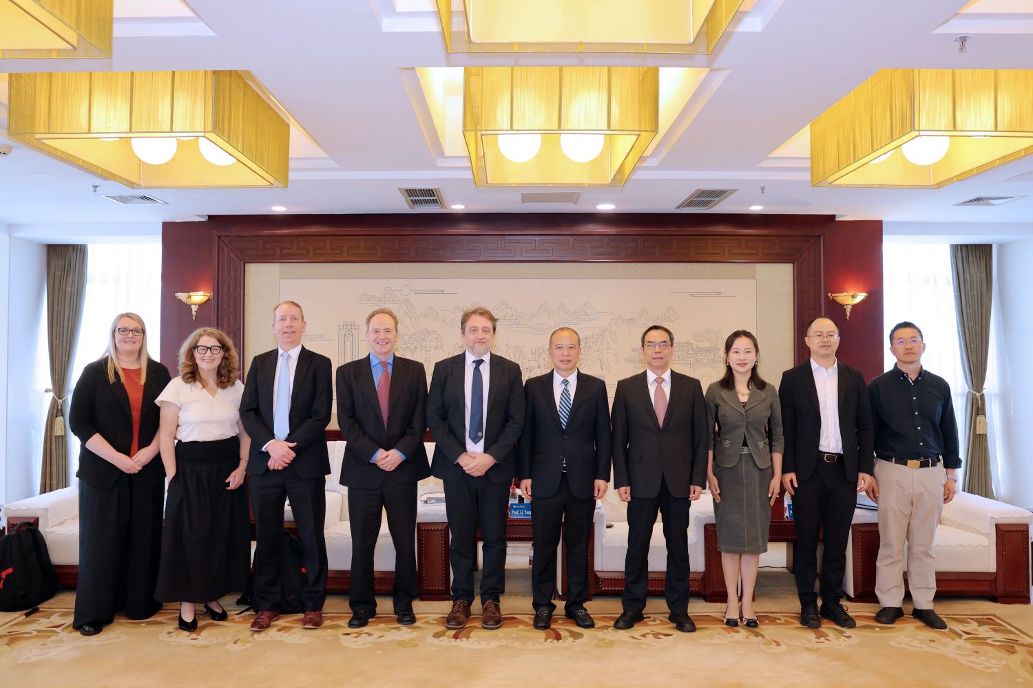 Strathclyde Business School delegation from Southwestern University of Finance and Economics (SWUFE)