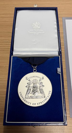 Photo of the Strathclyde Medal