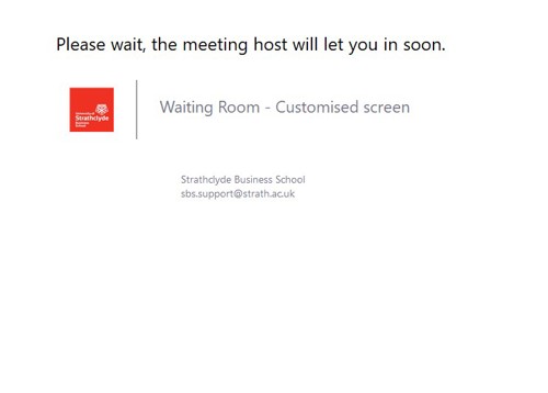 An example waiting room